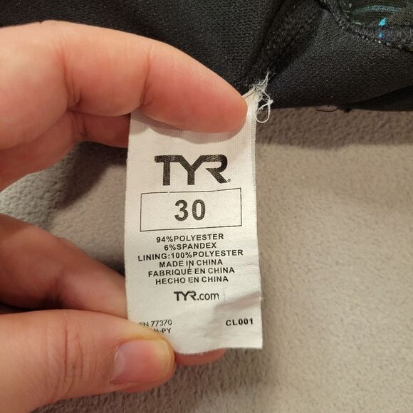 TYR Green Swimsuit One Piece Size Xs - Picture 4 of 6